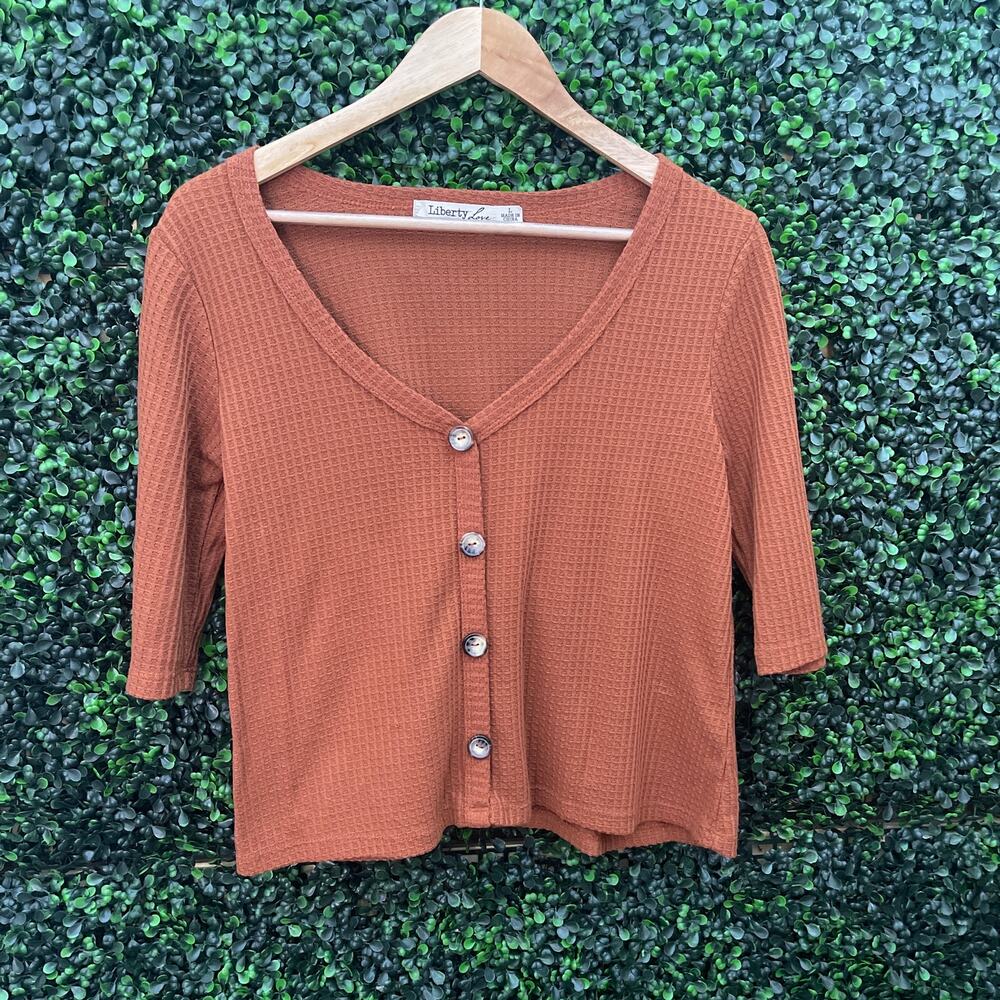 Liberty Love, Crop Top, Women’s Size Large